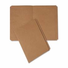 AbilityOne 7530002004308 SKILCRAFT Top Tab File Folder - Legal - 8.50" Width x 14" Length Sheet Size - 11 pt. Folder Thickness - Paperboard - Brown Kraft - Recycled