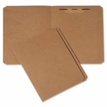 AbilityOne 7530009268980 SKILCRAFT Top Tab File Folder - Legal - 8.50" Width x 14" Length Sheet Size - 1.50" Fastener Capacity - Paperboard - Brown Kraft - Recycled
