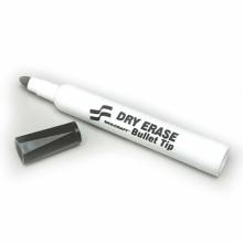AbilityOne 7520015105655 SKILCRAFT Dry Erase Marker - Bullet Marker Point Style - Black - 1Dozen