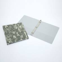AbilityOne 7510014841754 SKILCRAFT Ring Binder - 0.50" Binder Capacity - 3 x Ring FastenerFront & Back Pockets - Vinyl - Camouflage - Recycled - 32 Each
