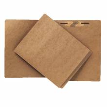 AbilityOne 7530009268974 SKILCRAFT Top Tab File Folder - Letter - 8.50" Width x 11" Length Sheet Size - 1.50" Fastener Capacity - Brown Kraft - Recycled