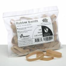 AbilityOne 7510002050371 SKILCRAFT Rubberbands, Size 84, ¼ lb - Size: #84 - Natural Crepe