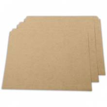 AbilityOne 7530013649503 SKILCRAFT Straight Cut Stained File Folders - Letter Size, Brown - Letter - 8.50" Width x 11" Length Sheet Size - 11 pt. Folder Thickness - Paper Stock - Brown - Recycled - 100/Box