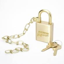 AbilityOne 5340015881924 LC Industries Padlock - Keyed Different - Solid Brass