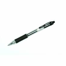 AbilityOne 7520016471706 SKILCRAFT Zebra Fine Point Retractable Gel Pen - Fine Point Type - Black Gel-based Ink - Clear, Black Barrel - 1 / Dozen