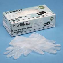 AbilityOne 6515014552768 SKILCRAFT Powder-Free Exam Gloves - Medium Size - Latex-free - Vinyl - 100 / Box - White