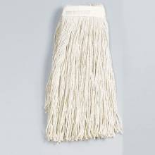 AbilityOne 7920001415549 SKILCRAFT Cut-End Wet Mop Head - Cotton - 12 oz, 26" Yarn Length, 8-ply, Natural - Cotton, Yarn