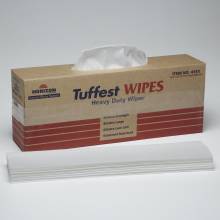 AbilityOne 7920011800557 SKILCRAFT Tuffest Wipes Solvent Cleaning Towel - Heavy Duty - 800 Sheet(s) - 19.50" x 16.75" - White