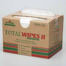 AbilityOne 7920013701365 SKILCRAFT Total Wipes II, 4-Ply Cleaning Towel - Medium Duty (PRIME) - 13 1/4" x 16 1/2" - 4 Ply400 Sheet(s) - 13.25" x 16.50" - White - Rayon - 1