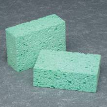 AbilityOne 7920005598463 SKILCRAFT Cellulose Sponge - 3 5/8" x 5 3/4" x 1 3/4", Green - 3.6" x 5.8" x 1.8" - 60/Box - Cellulose - Green