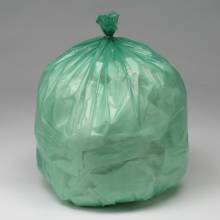 AbilityOne 8105015604932 Trash Bags, Extra Heavy Strength, Coreless Roll, 33 Gallon Green, 40pk