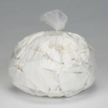 AbilityOne 8105015171374 Coreless Roll Can Liners, Soft Refuse, High Density, Regular-Duty, 17" x 18", Natural - 2000/BX