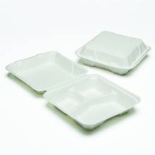AbilityOne 7350016646909 SKILCRAFT Clamshell Hinged Lid To-Go Food Containers