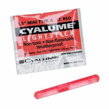 AbilityOne 6260012308600 LC Industries Cyalume Lightstick - 1.5" RD mini 50CT - 1.50" Length - 4 Hour Glow Time - Light Red