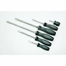 AbilityOne 5120016301174 SKILCRAFT Pro-grade Screwdriver Set - Slotted Tip widths 3/16 in.- 3/8 in.