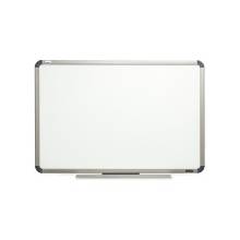 AbilityOne 7110016222117 SKILCRAFT Aluminum Frame Total Erase White Board - 24" (2 ft) Width x 18" (1.5 ft) Height - White Surface - Titanium Aluminum Frame - Rectangle - 1 Each