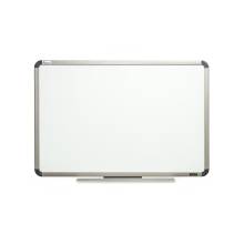 AbilityOne 7110016222121 SKILCRAFT Aluminum Frame Total Erase White Board - 36" (3 ft) Width x 24" (2 ft) Height - White Surface - Titanium Aluminum Frame - Rectangle - 1 Each