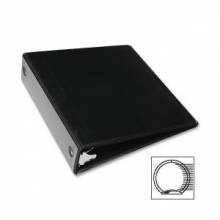 AbilityOne 7510012835273 SKILCRAFT Loose-leaf 3-Ring Binder - 2" Binder Capacity - Letter - 8 1/2" x 11" Sheet Size - 3 x Round Ring Fastener(s) - Inside Front & Back Pocket(s) - Vinyl - Black - Recycled - 1 Each