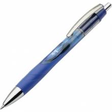 AbilityOne 7520015068502 SKILCRAFT Vista Retractable Gel Pen - 0.7 mm Point Size - Refillable - Blue Gel-based Ink - 1 Dozen