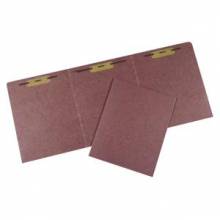 AbilityOne 7530014840001 SKILCRAFT Tri-Fold File Folder - Letter - 8 1/2" x 11" Sheet Size - 3 Fastener(s) - 1 1/2" Fastener Capacity, 2 1/2" Fastener Capacity - 17 pt. Folder Thickness - Brown - Recycled - 10 / Pack