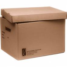 AbilityOne 8115014554036 SKILCRAFT File Storage Box - External Dimensions: 12" Width x 10" Depth x 15"Height - Media Size Supported: Legal, Letter - Stackable - Brown - For File - Recycled - 25 / Carton