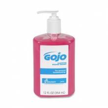 AbilityOne 8520015220839 SKILCRAFT GOJO Lotion Soap - 12oz - Push Pump Dispenser - Moisturizing, pH Balanced - Pink - 12 / Box