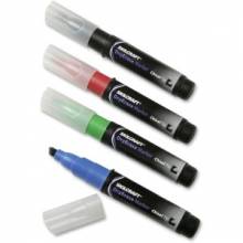 AbilityOne 7520015538142 SKILCRAFT Dry Erase Marker Set - Chisel Point Style - Assorted - 4 / Set