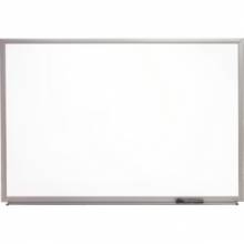 AbilityOne 7110015550294 SKILCRAFT Markerboard - 36" x 24" - Anodized Aluminum Frame - White