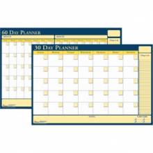 AbilityOne 7520012074058 SKILCRAFT 7520-01-207-4058 Flexible Planner - Daily - 36" x 24" - Paper - White
