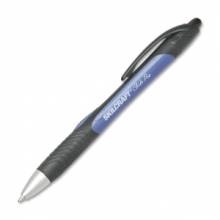 AbilityOne 7520015879645 SKILCRAFT Glide Pro Retractable Ballpoint Pen - Medium Point Type - 1 mm Point Size - Blue - Black, Blue Barrel - 6 / Pack