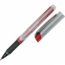 AbilityOne 7520015877785 SKILCRAFT Liquid Magnus Grip Rollerball Pens - Micro Point Type - 0.5 mm Point Size - Red - 4 / Pack