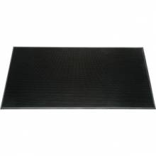 AbilityOne 7220015826247 SKILCRAFT Heavy-duty Scraper Mat - Floor - 32" Length x 24" Width x 0.63" Thickness - Rubber, Vinyl - Black