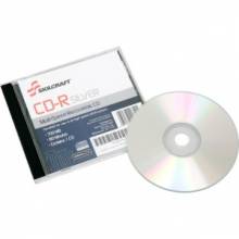 AbilityOne 7045014445160 SKILCRAFT CD Recordable Media - CD-R - 52x - 700 MB - 1 Pack Jewel Case - 120mm - Printable - Thermal Printable - 1.33 Hour Maximum Recording Time