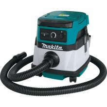Makita XCV04Z 18V X2 LXT Lithium-Ion (36V) Cordless/Corded 2.1 Gallon HEPA Filter Dry Dust Extractor/Vacuum, Tool Only