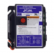 ICM Controls ICM1502 Oil Burner Primary(30-Second Safety Timing)