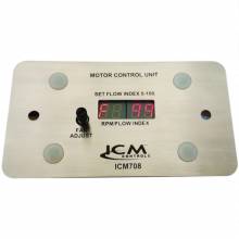 ICM Controls ICM708 Speed Control, Rotary, 0.1A, Silver