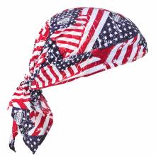 Chill-Its 6710  Stars & Stripes Evaporative Cooling Triangle Hat