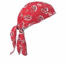 Chill-Its 6615  Red Western High-Performance Dew Rag