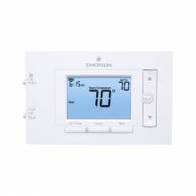 White Rodgers 1F83C-11PR 4.5" Display Conventional 7-Day Programmable Thermostat 1 Heat/1 Cool