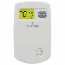 Non-Programmable Thermostat, 24 Volt or Millivolt system, Vertical 1E78-140