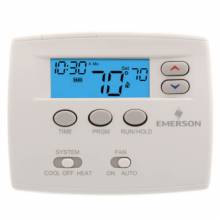 24 Hour Programmable Blue Thermostat, 1/1 Single Stage