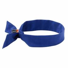 Chill-Its 6700FR  Blue Evaporative FR Cooling Bandana - Tie