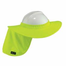 Chill-Its 6660  Lime Hard Hat Brim with Shade