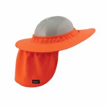 Chill-Its 6660  Orange Hard Hat Brim with Shade