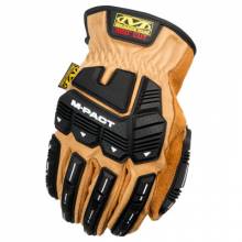 Mechanix Wear LDMP-C75-010 Leather M-Pact® Driver F9-360 Leather Impact Resistant Gloves, Size-L
