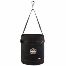 Arsenal 5970T M Black Swiveling Hook Nylon Hoist Bucket with Top