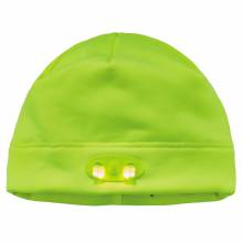 N-Ferno 6804  Lime Skull Cap Beanie Hat with LED Lights