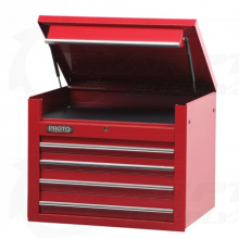 Proto 453427-4RD 34" Chest 4 Drws Red