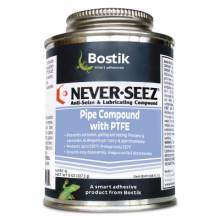 NEVER-SEEZ 535-30803830 8OZ.BRUSH TOP PIPE COMPOUND W/PTFE(12 CN/1 BX)