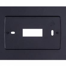 SA5B, Thermostat Wall Plate, Black
